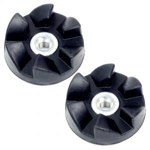 2 Pack Rubber Blade Gear Replacement Parts Compatible with NutriBullet 600W 900W Blenders NB-101B NB-101S NB-201