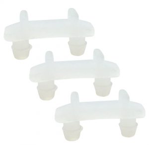 3 Pack Rubber Bushings Shock Pads Replacement Parts Compatible with NutriBullet 600W 900W Blenders NB-101B NB-101S NB-201