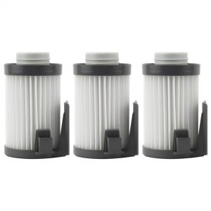 3 Pack Felji Washable HEPA Dust Cup Vacuum Filters for Eureka DCF-10, DCF-14, Part # 62731, 62396