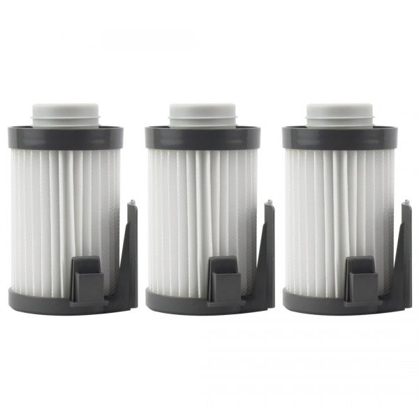 3 Pack Felji Washable HEPA Dust Cup Vacuum Filters for Eureka DCF-10, DCF-14, Part # 62731, 62396