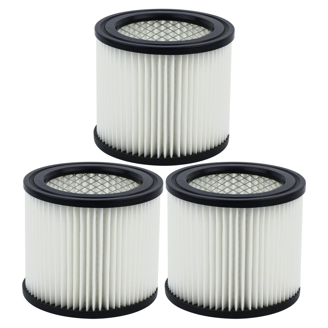 3 Pack Shop-Vac 90398 Small Cartridge Filter Type AA for Wet & Dry ...