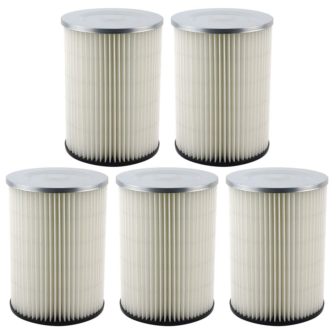 5 Pack Felji Shop-Vac 90328 Ridgid Replacement Cartridge ...