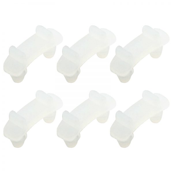 6 Pack Rubber Bushings Shock Pads Replacement Parts Compatible with NutriBullet 600W 900W Blenders NB-101B NB-101S NB-201