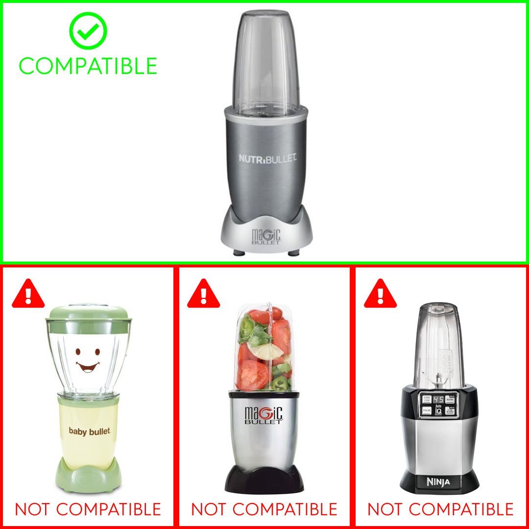 Extractor Blade + 32 oz Colossal Cup Replacement Parts Compatible with  NutriBullet 600W 900W Blenders NB-101B NB-101S NB-201 - Felji