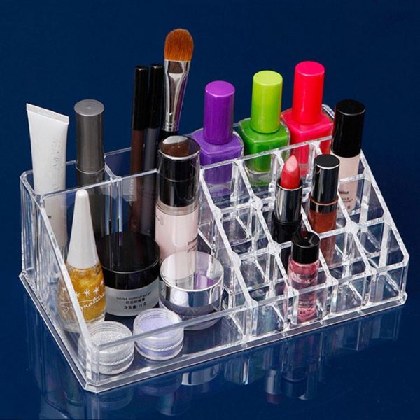 Felji Large Acrylic Lipstick  Nail polish & Makeup Organizer 1029
