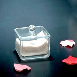 Felji Small Acrylic Jewelry & Makeup Box with Lid 1181