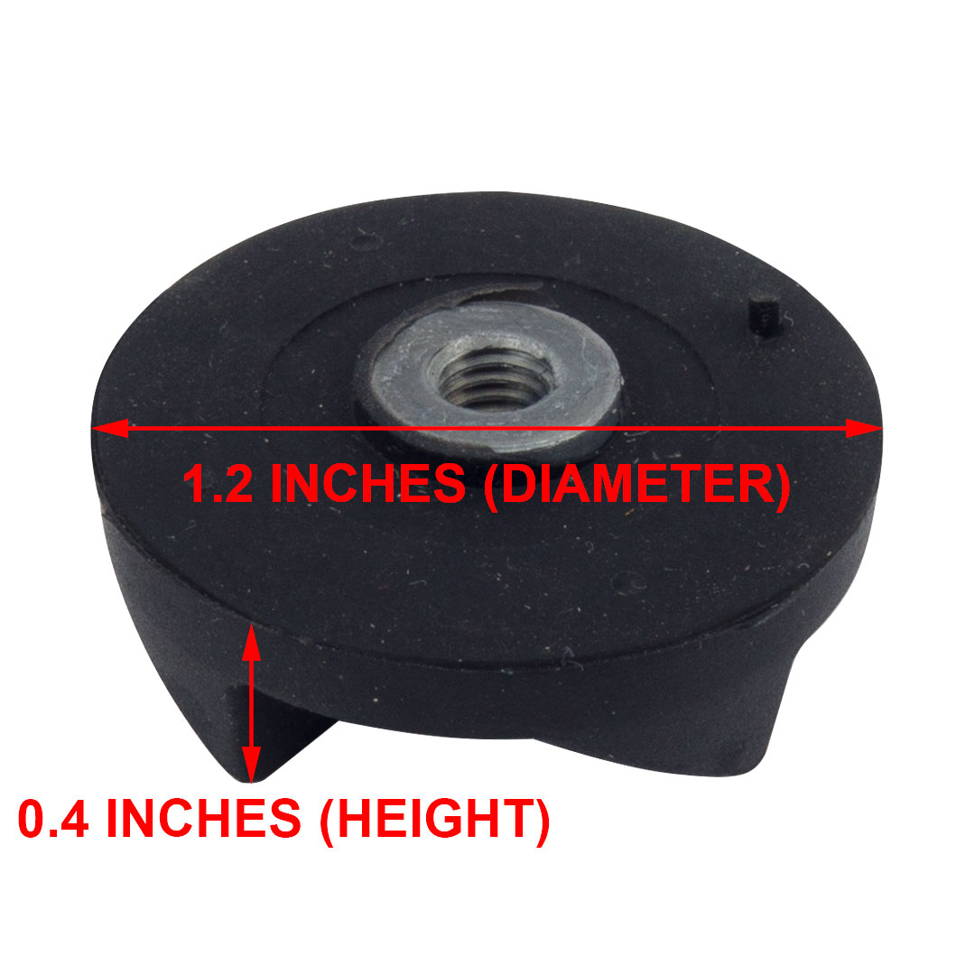 3 Pack Motor Gear and Rubber Gear Replacement Parts Compatible