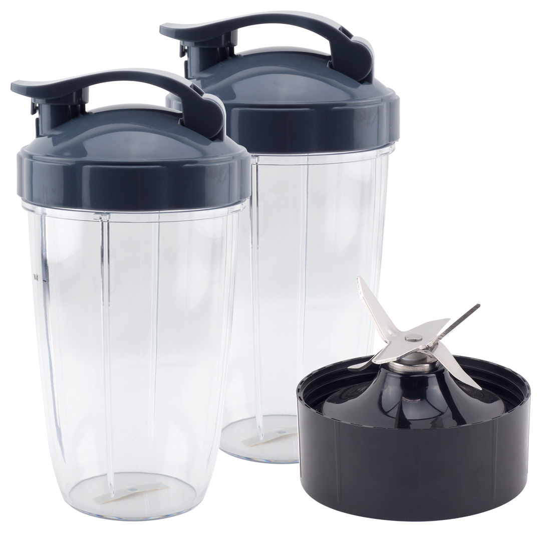 16 oz Cup with Lid and Blade Assembly Replacement Part 357KKU800 for Nutri Ninja Ultima Blenders BL810 BL820 BL830